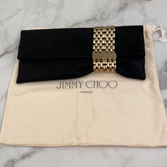 Jimmy Choo clutch with box and dust bag - Picture 4 of 5
